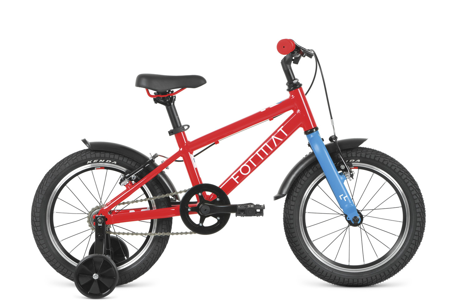 Детский велосипед Format Kids 16, год 2022, цвет Красный
