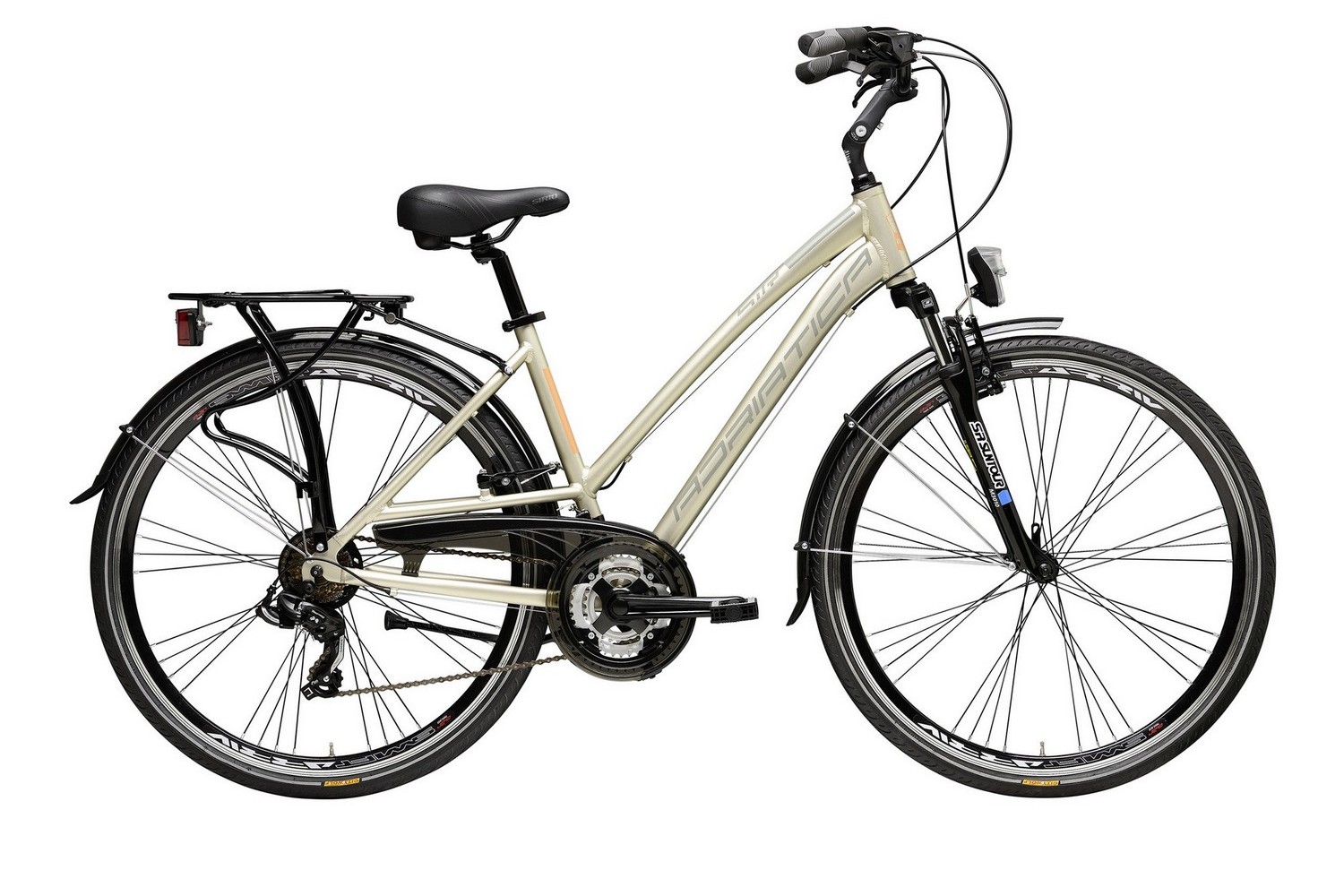 Женский велосипед Adriatica Sity 2 Lady New 28, год 2020, цвет Черный, ростовка 17.5