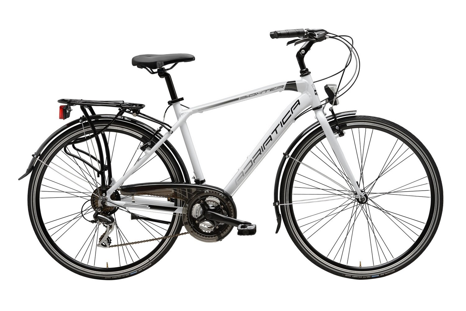 Дорожный велосипед Adriatica Boxter HP Man Acera, год 2023, цвет Черный, ростовка 23