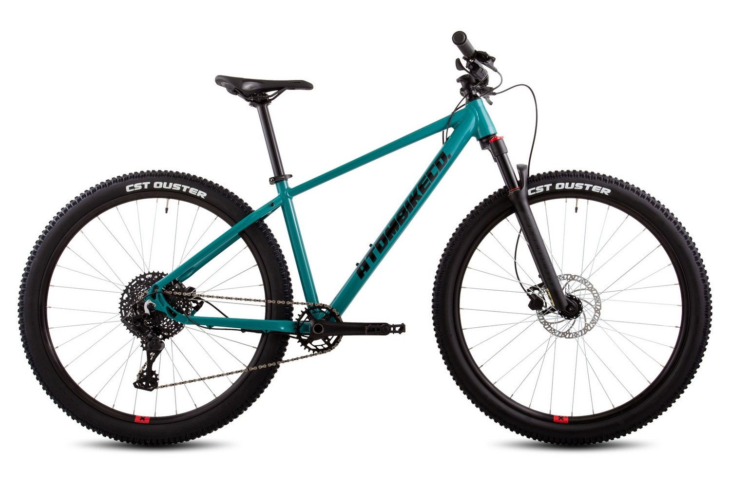 Горный велосипед Atom Xtrail X10, год 2023, цвет Зеленый-Голубой, ростовка 17