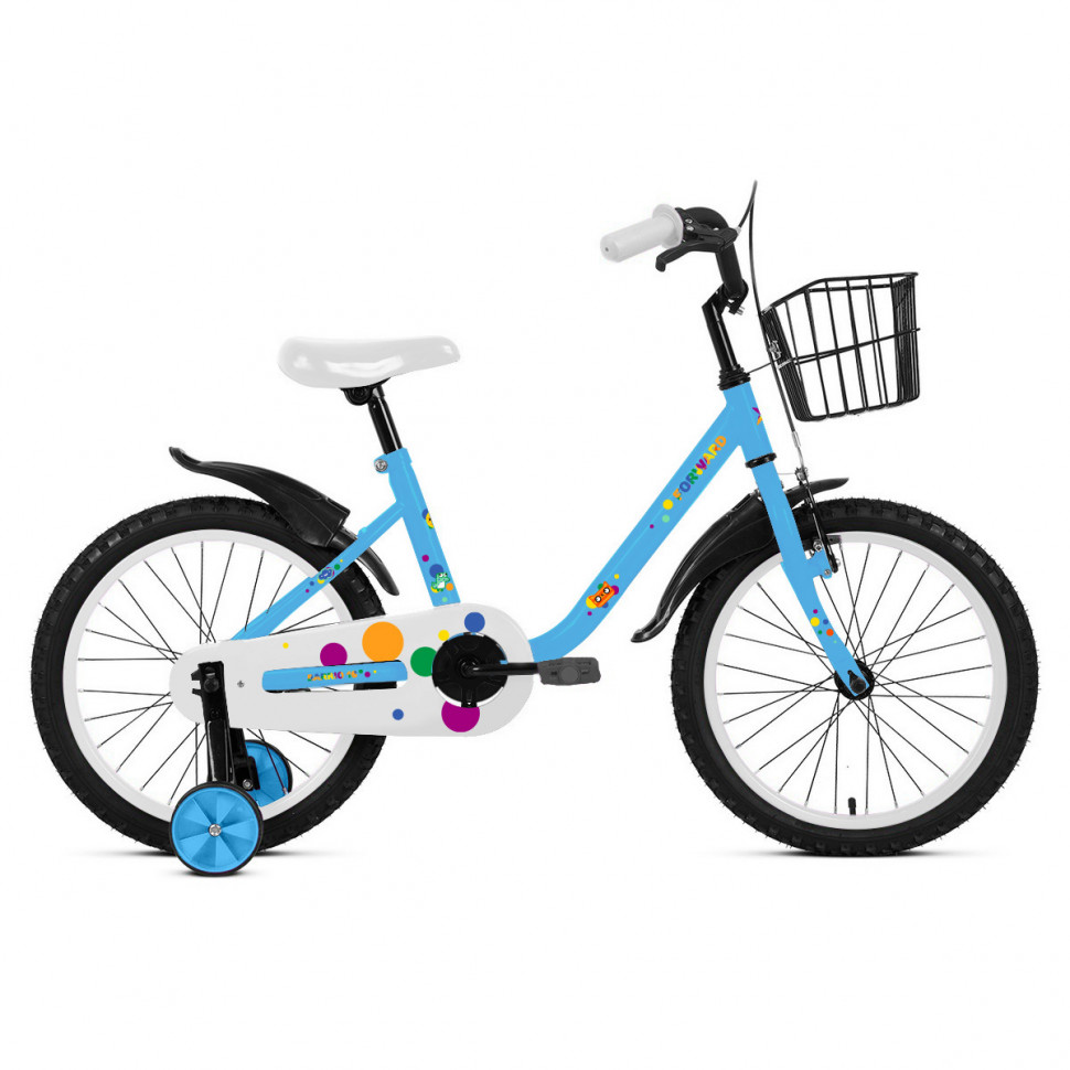 Детский велосипед Forward Barrio 16, год 2023, цвет Голубой