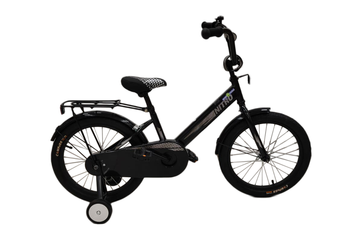 Детский велосипед Forward Nitro 18, год 2023, цвет Черный