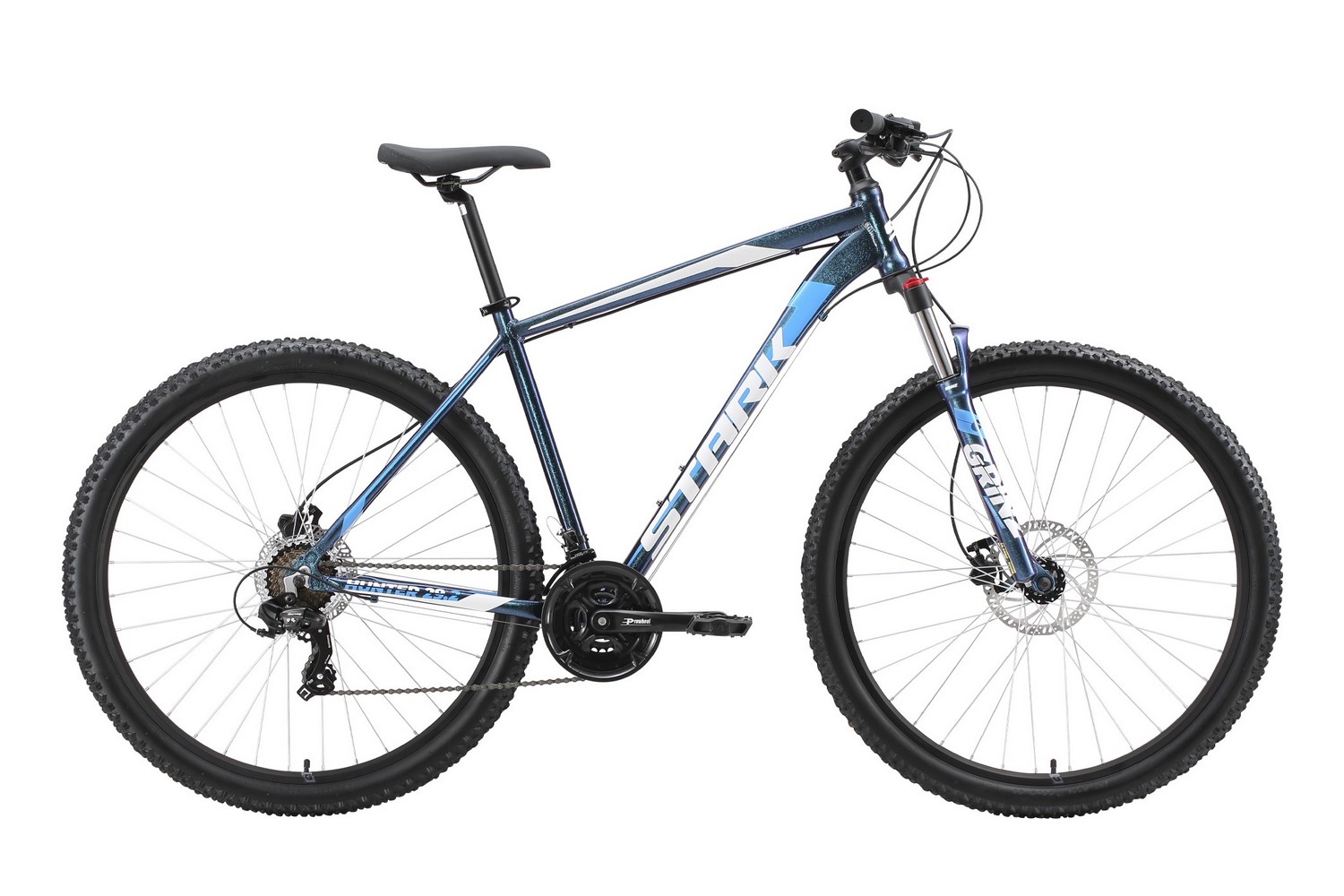 Горный велосипед Stark Hunter 29.2 HD, год 2023, цвет Синий-Белый, ростовка 20