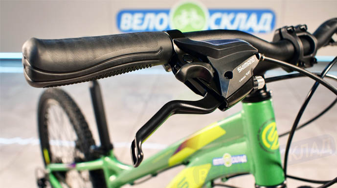 Подростковый велосипед Stels Navigator 460 MD 24 K010, год 2023, цвет Зеленый, ростовка 11