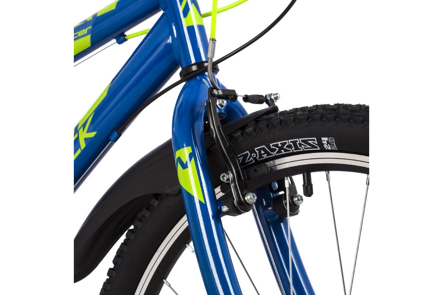 Подростковый велосипед Novatrack Racer 24, год 2023, цвет Зеленый, ростовка 12