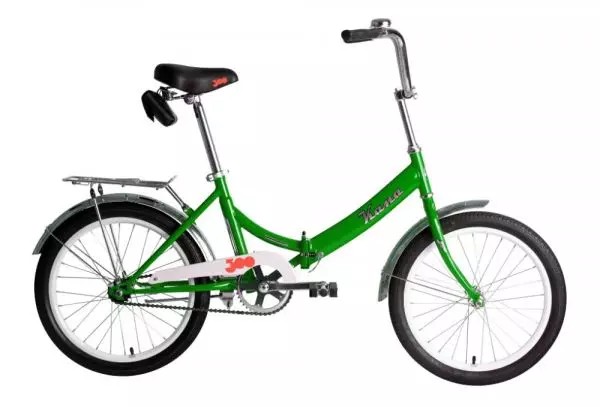 Складной велосипед Forward Кама 20, год 2023, цвет Зеленый-Серебристый, ростовка 14