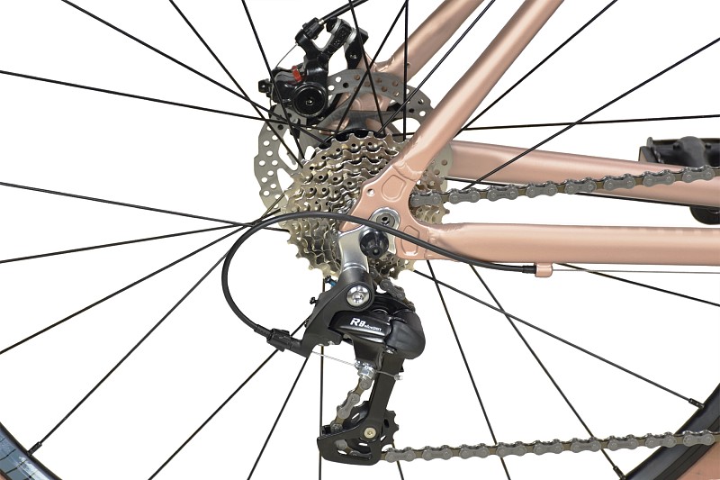 Шоссейный велосипед Stark Gravel 700.2 D, год 2023, цвет Коричневый-Черный, ростовка 20