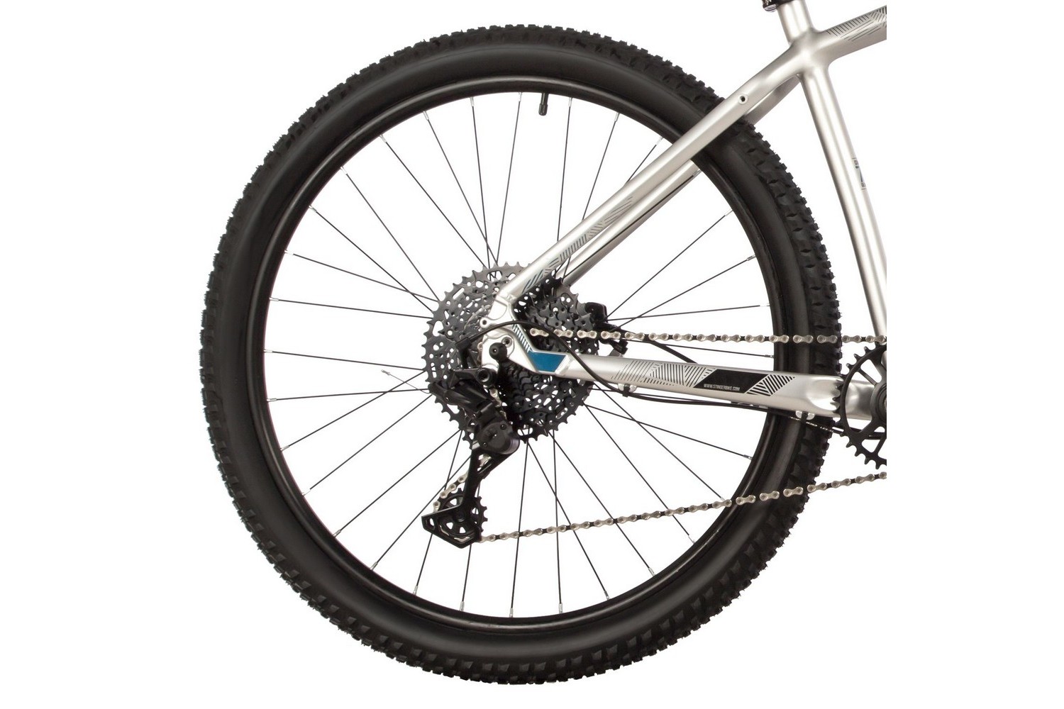 Горный велосипед Stinger Reload STD 27, год 2023, цвет Серебристый, ростовка 18