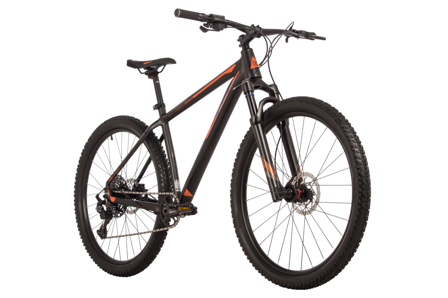 Горный велосипед Stinger Reload STD 27, год 2023, цвет Черный, ростовка 18