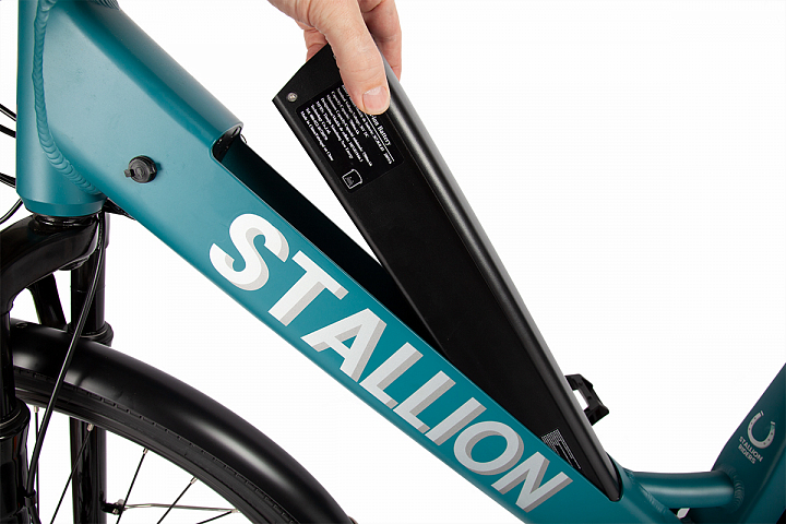 Электровелосипед Altair Eltreco Stallion, год 2024, цвет Зеленый