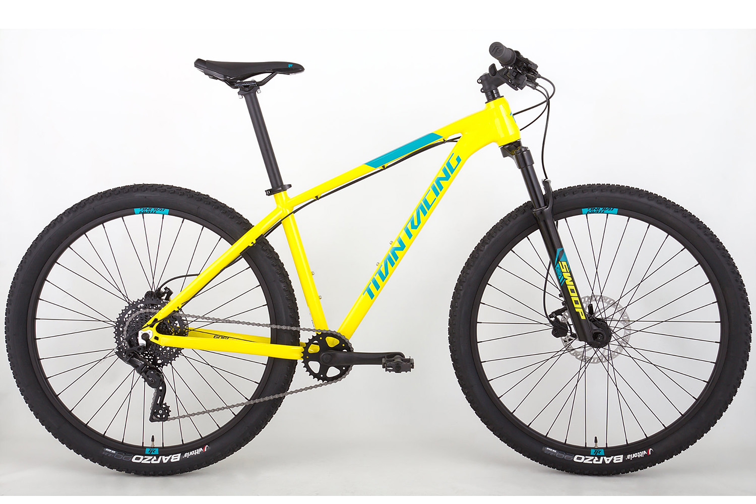 Горный велосипед Titan Racing Rogue Ryde, год 2024, цвет Желтый, ростовка 15