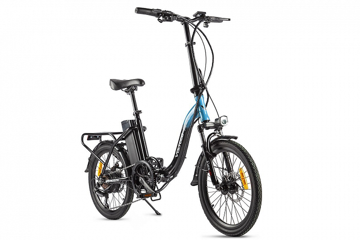 Электровелосипед Volteco Flex UP!, год 2024, цвет Синий