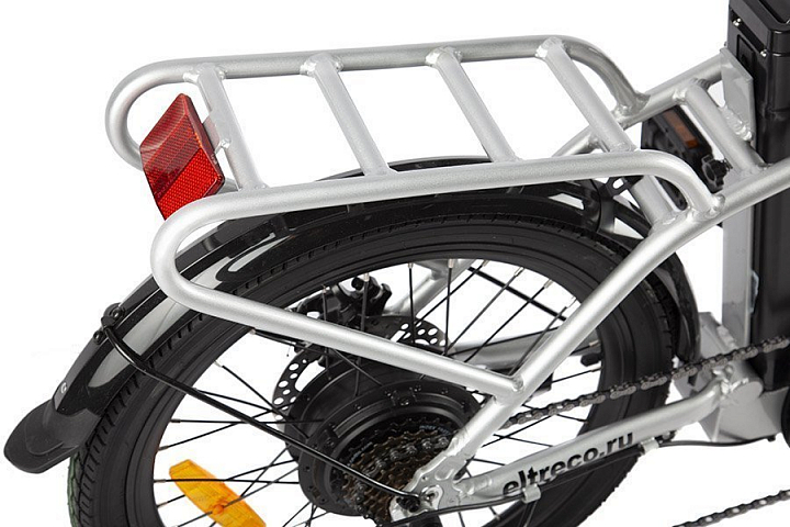 Электровелосипед Volteco Flex UP!, год 2024, цвет Серебристый