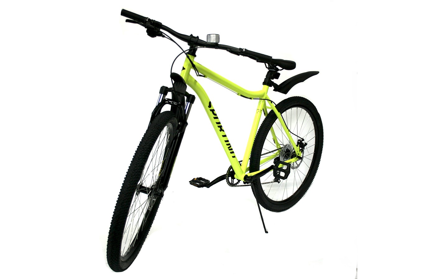 Горный велосипед Forward Sporting 29 2.1 D, год 2023, цвет Черный-Серебристый, ростовка 17