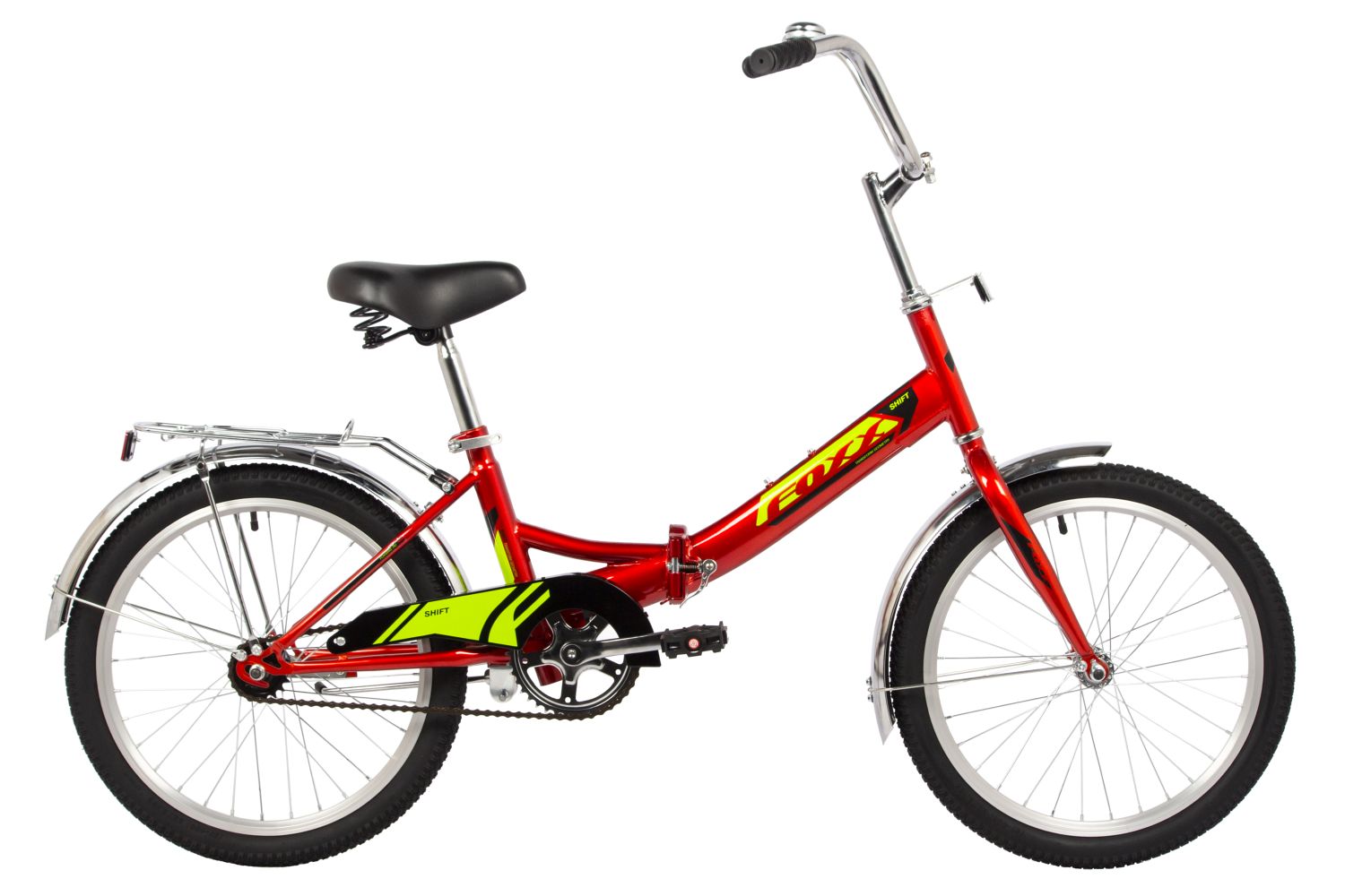 Детский велосипед Foxx Shift 20, год 2024, цвет Красный