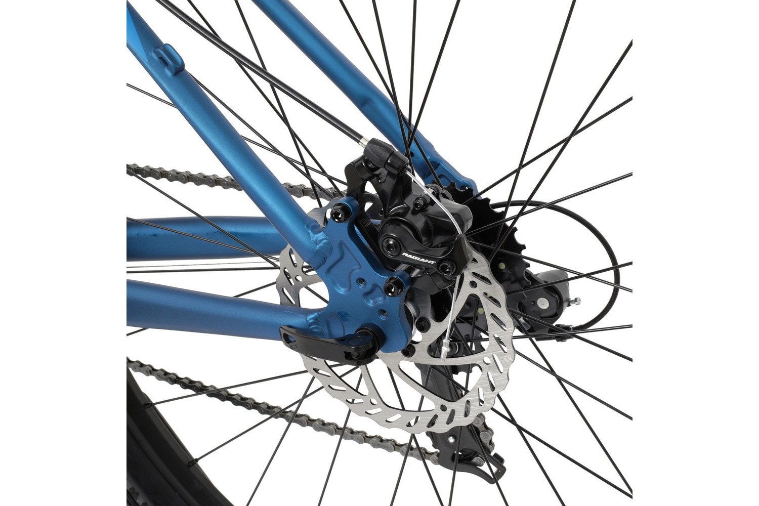 фото Горный велосипед welt raven 1.0 d 29, год 2024, цвет синий, ростовка 18