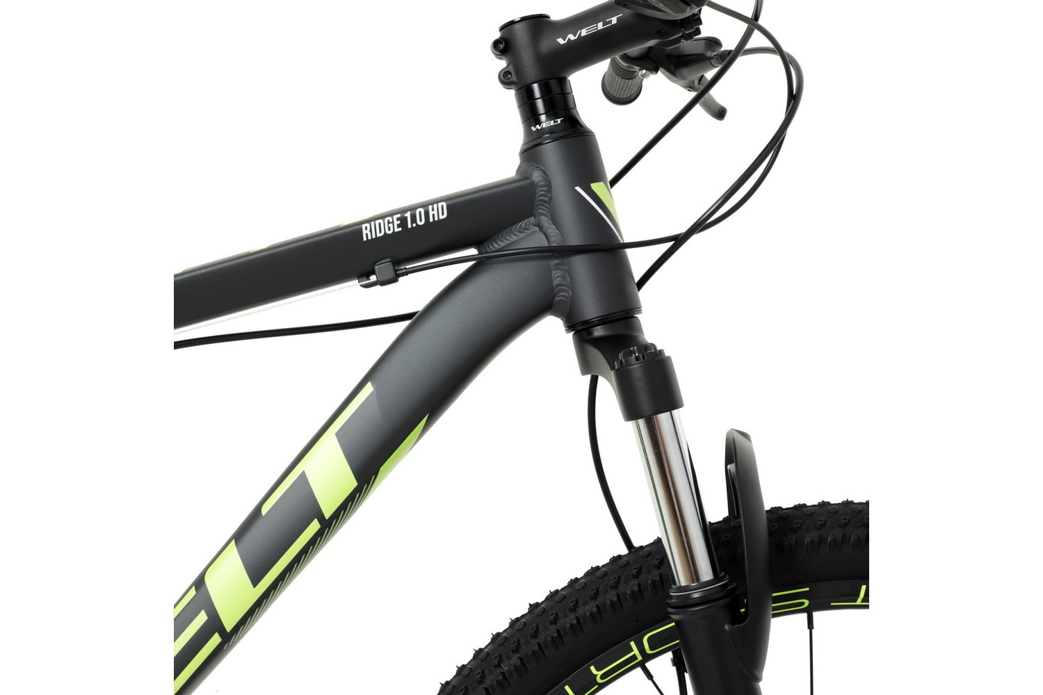 Горный велосипед Welt Ridge 1.0 HD 27, год 2024, цвет Серебристый, ростовка 16