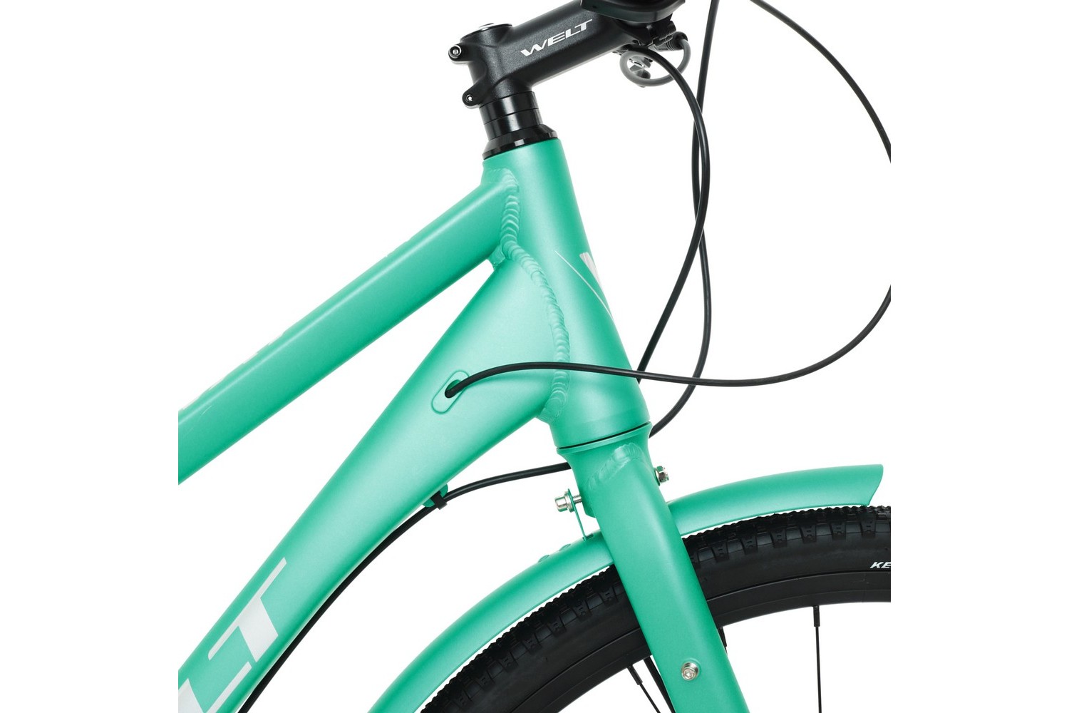 Женский велосипед Welt Highway 700 Lady, год 2024, цвет Зеленый, ростовка 18
