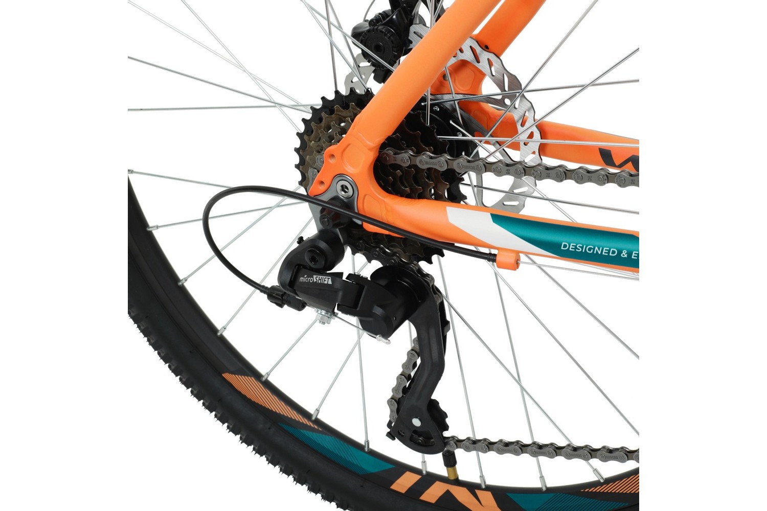 Женский велосипед Welt Floxy 1.0 D 26, год 2024, цвет Оранжевый, ростовка 15
