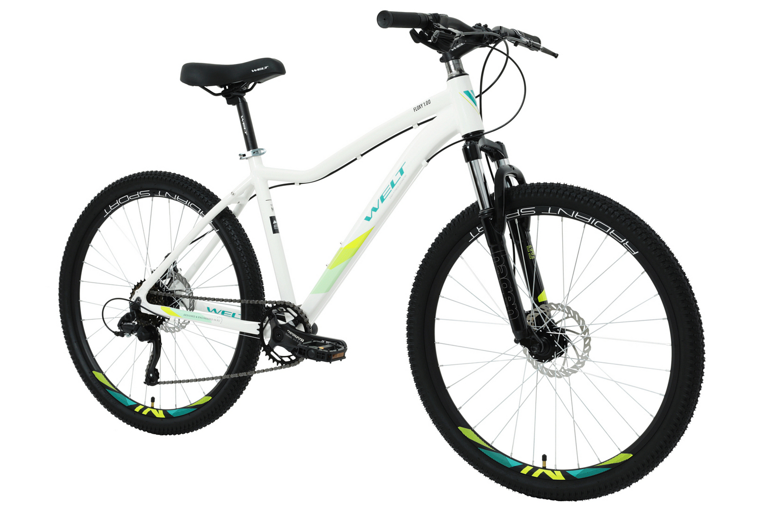 Женский велосипед Welt Floxy 1.0 D 26, год 2024, цвет Белый, ростовка 17