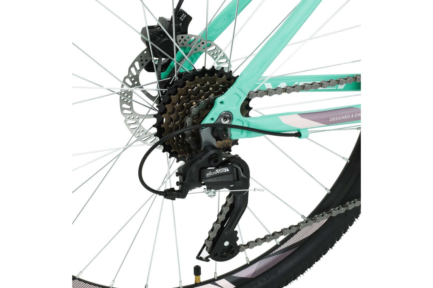 Женский велосипед Welt Floxy 1.0 HD 26, год 2024, цвет Розовый, ростовка 15