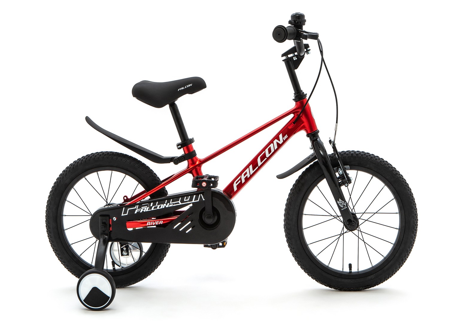 Детский велосипед Falcon Bike River 18, год 2024, цвет Красный