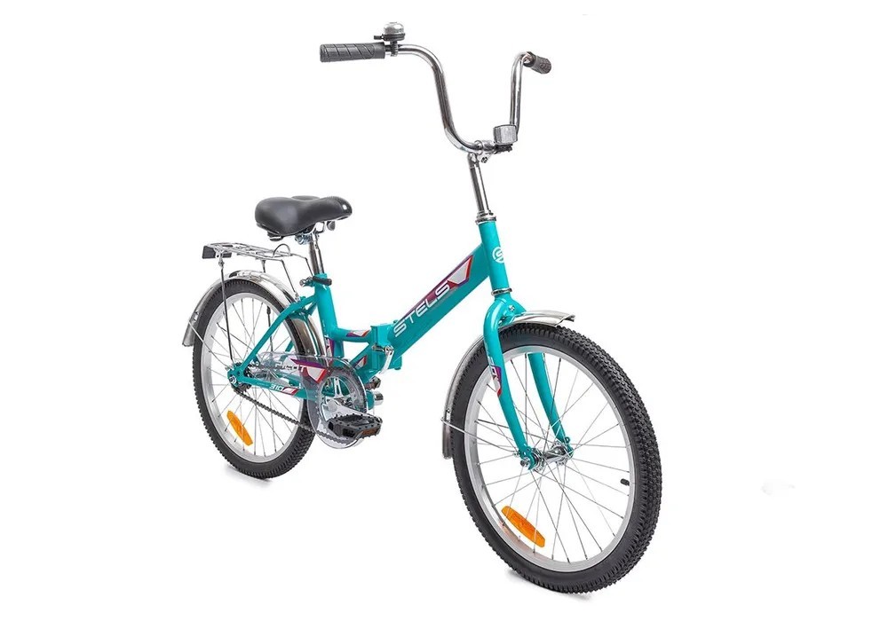 Складной велосипед Stels Pilot 310 C 20 Z010, год 2023, цвет Синий, ростовка 13