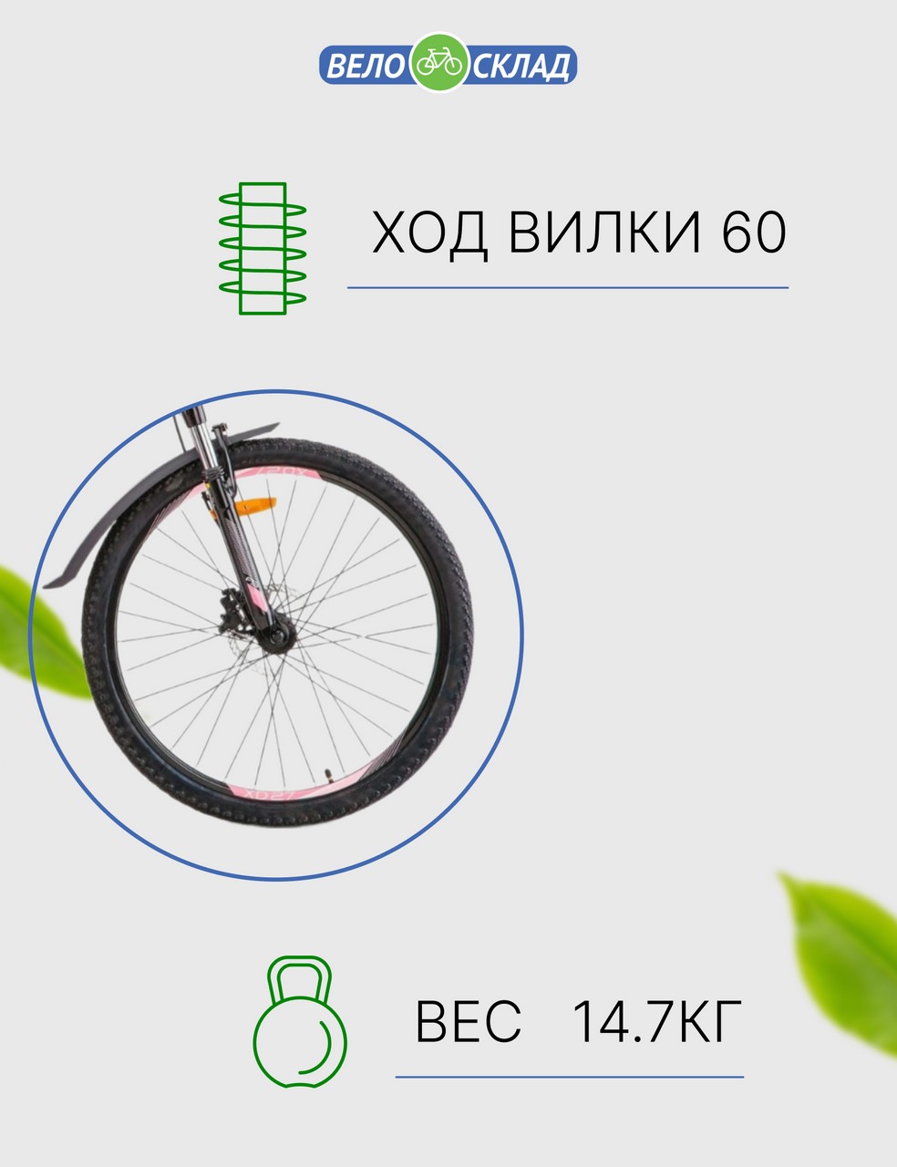 Женский велосипед Stels Miss 6100 D 26 V010, год 2023, цвет Серебристый, ростовка 19