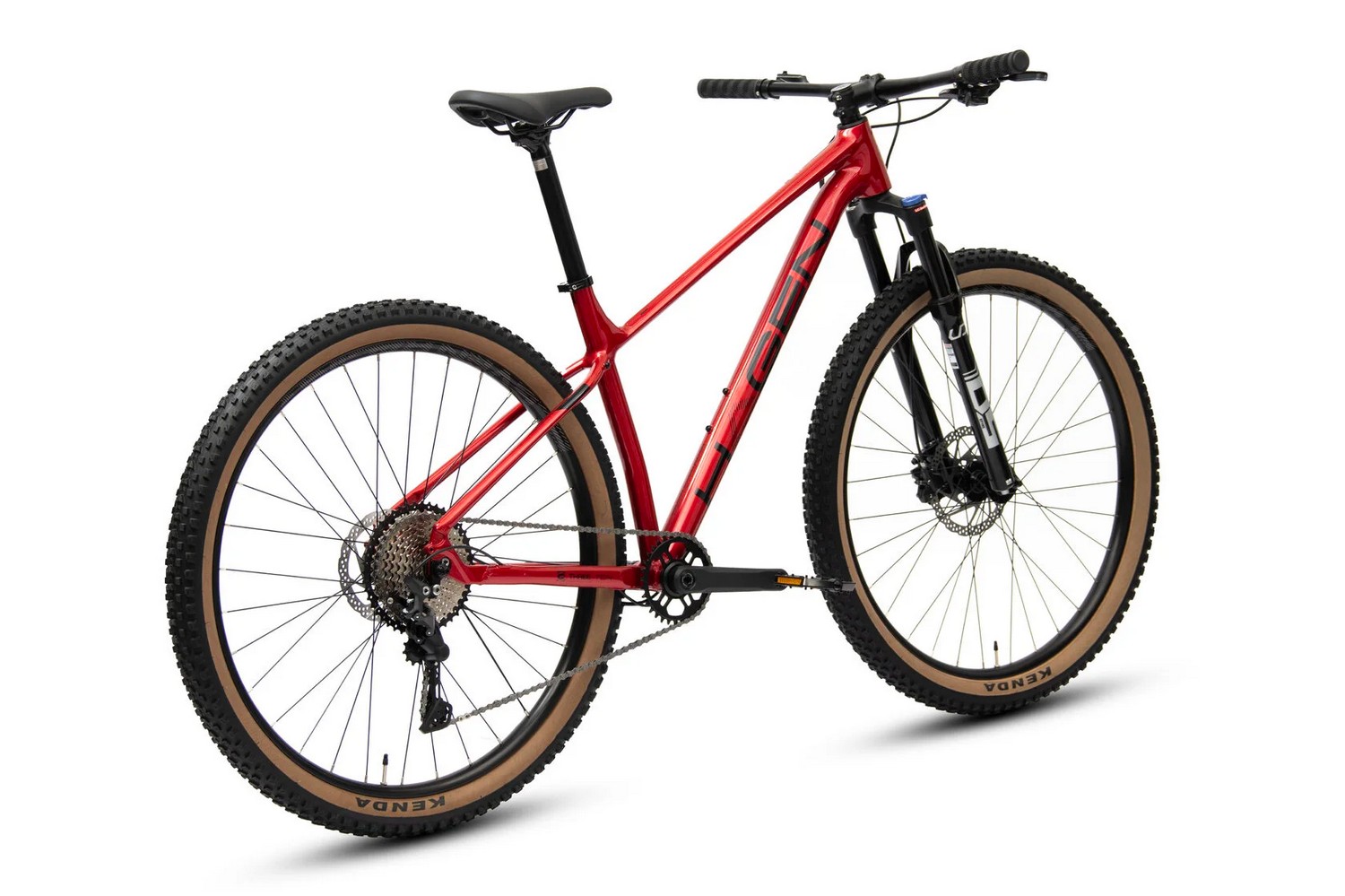 Горный велосипед Hagen Haden 3.10 27.5, год 2024, цвет Красный, ростовка 16