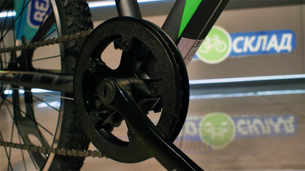 Подростковый велосипед Stels Navigator 400 V 24 F020, год 2023, цвет Серебристый-Зеленый, ростовка 12
