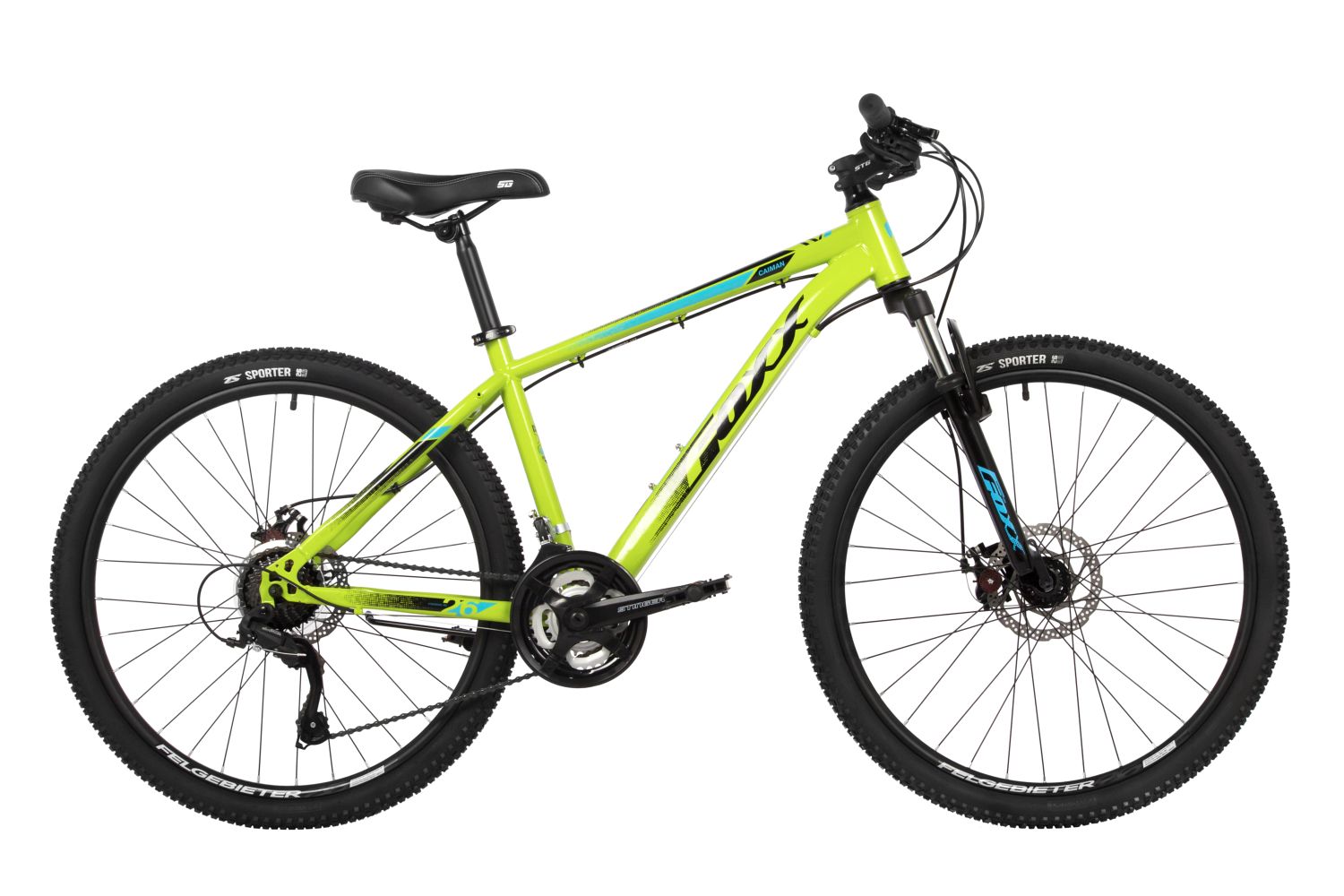 Горный велосипед Electra Foxx Caiman 26, год 2024, цвет Желтый, ростовка 14