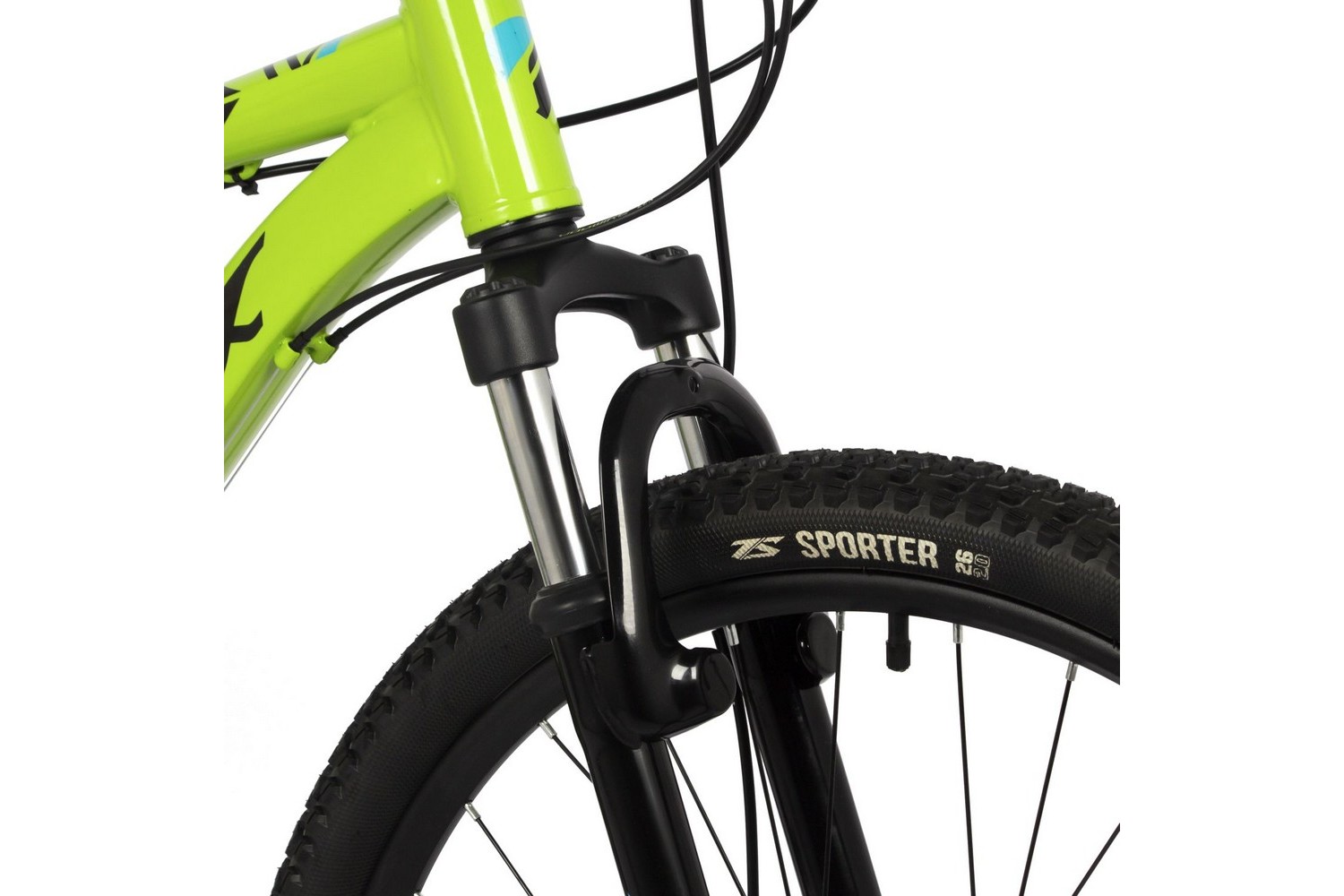 Горный велосипед Foxx Caiman 26, год 2024, цвет Зеленый, ростовка 18