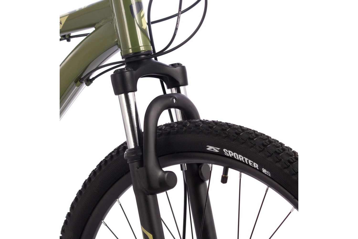 Горный велосипед Foxx Caiman 26, год 2024, цвет Зеленый, ростовка 18