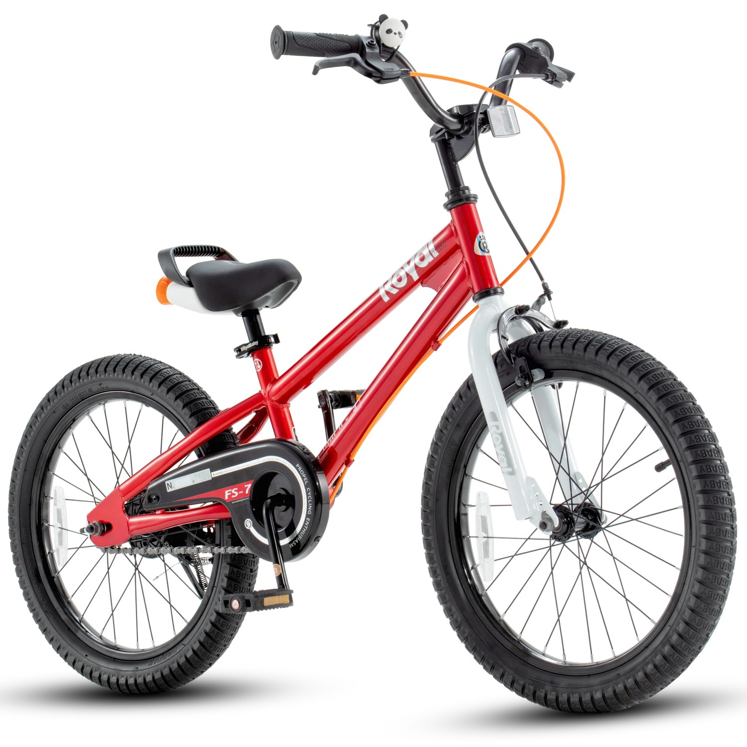 Детский велосипед Royal Baby Freestyle 7th 18, год 2024, цвет Красный