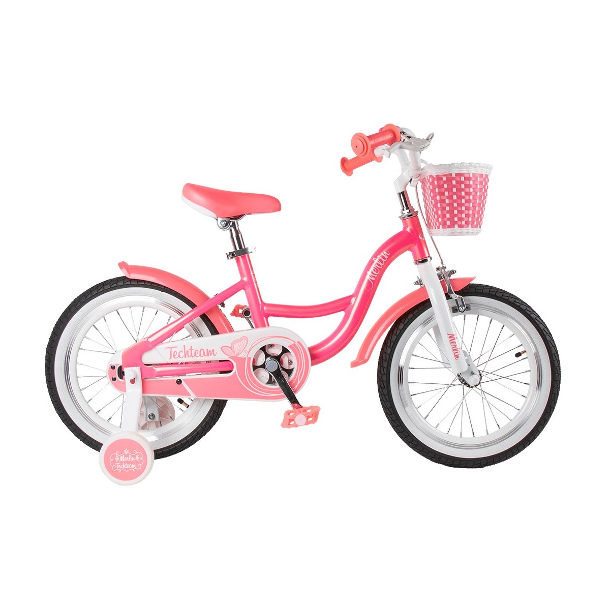 Детский велосипед Techteam TechTeam Merlin 20, год 2024, цвет Розовый
