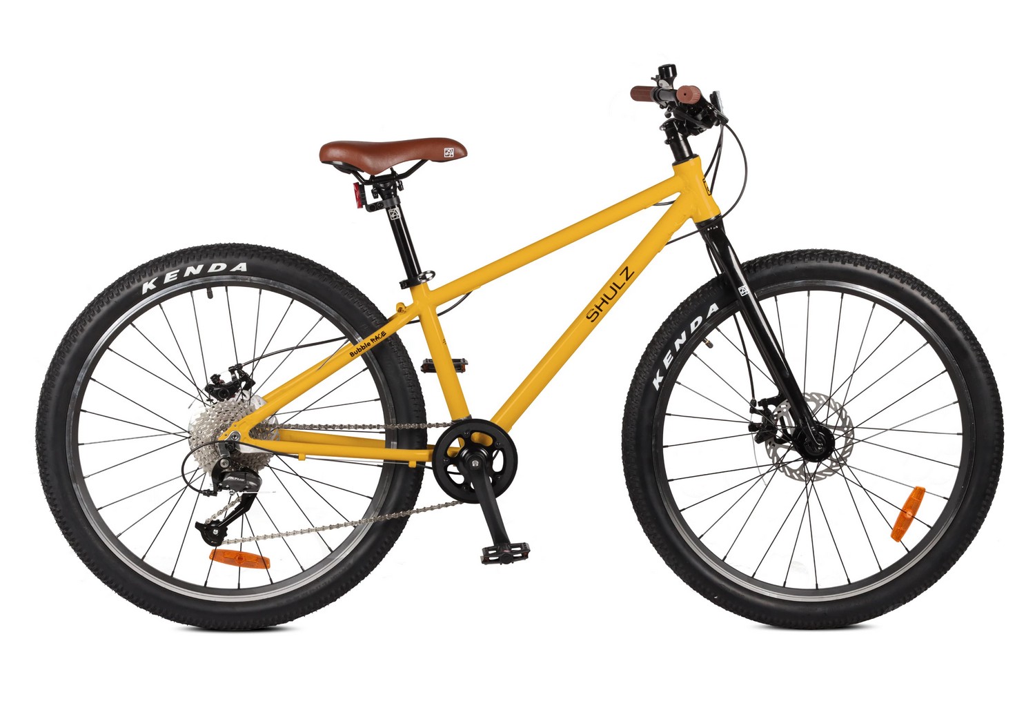 Подростковый велосипед Shulz Bubble 26 Race, год 2023, цвет Желтый, ростовка 13