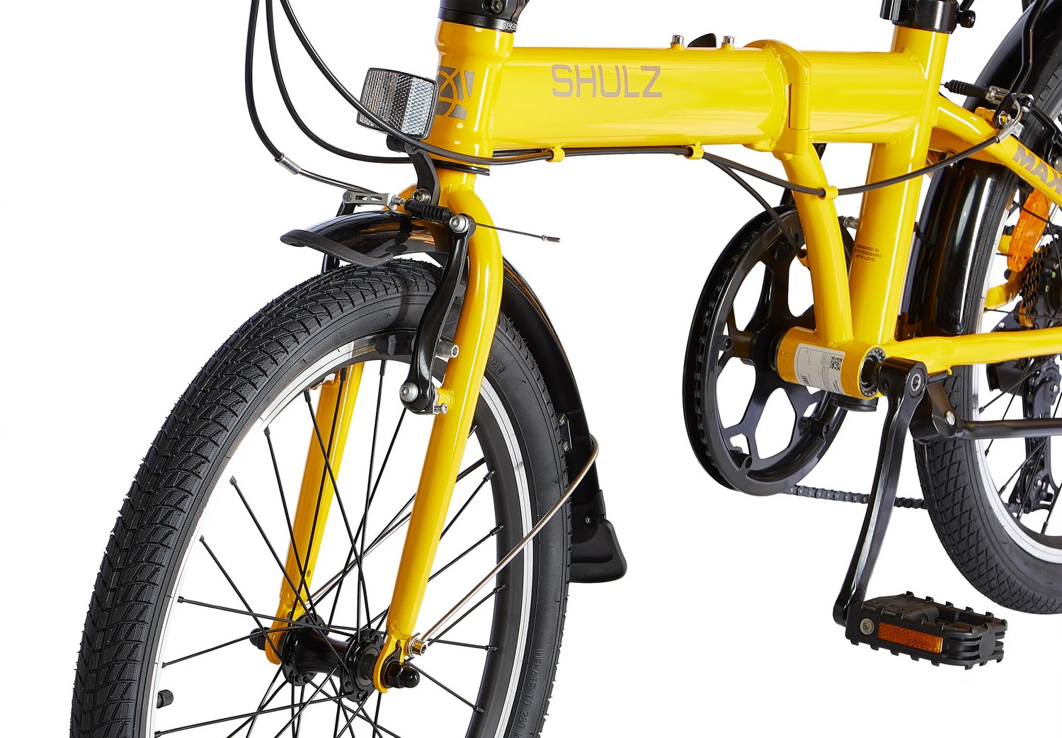 Складной велосипед Shulz Max Multi, год 2023, цвет Зеленый