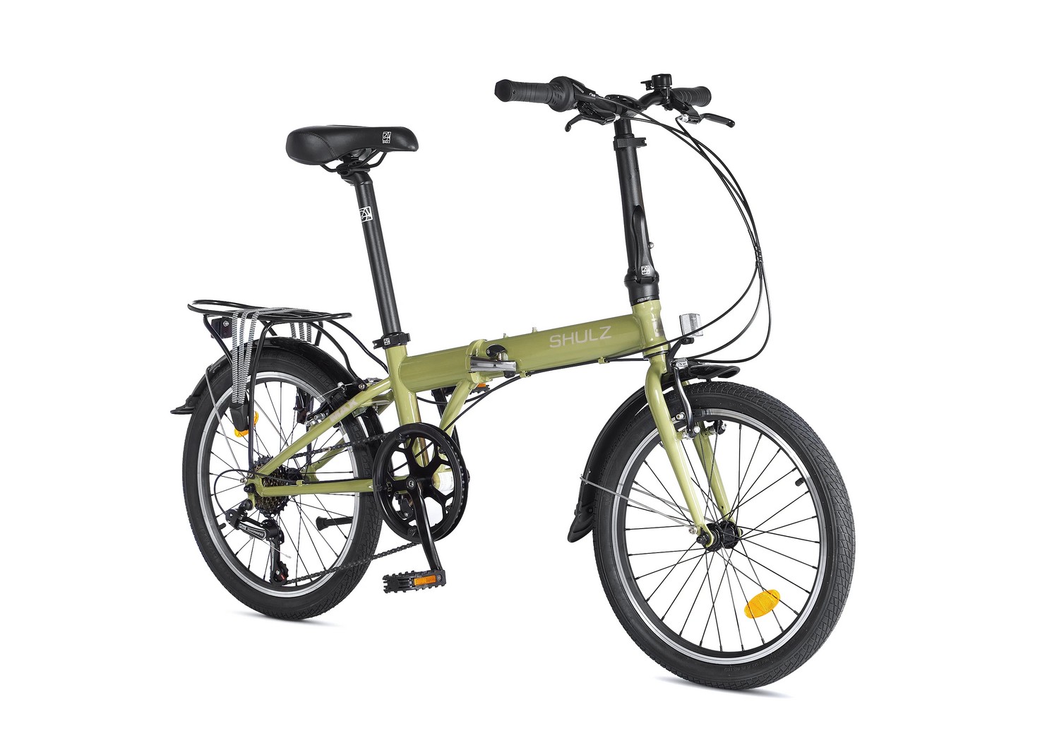 Складной велосипед Shulz Max Multi, год 2023, цвет Серебристый