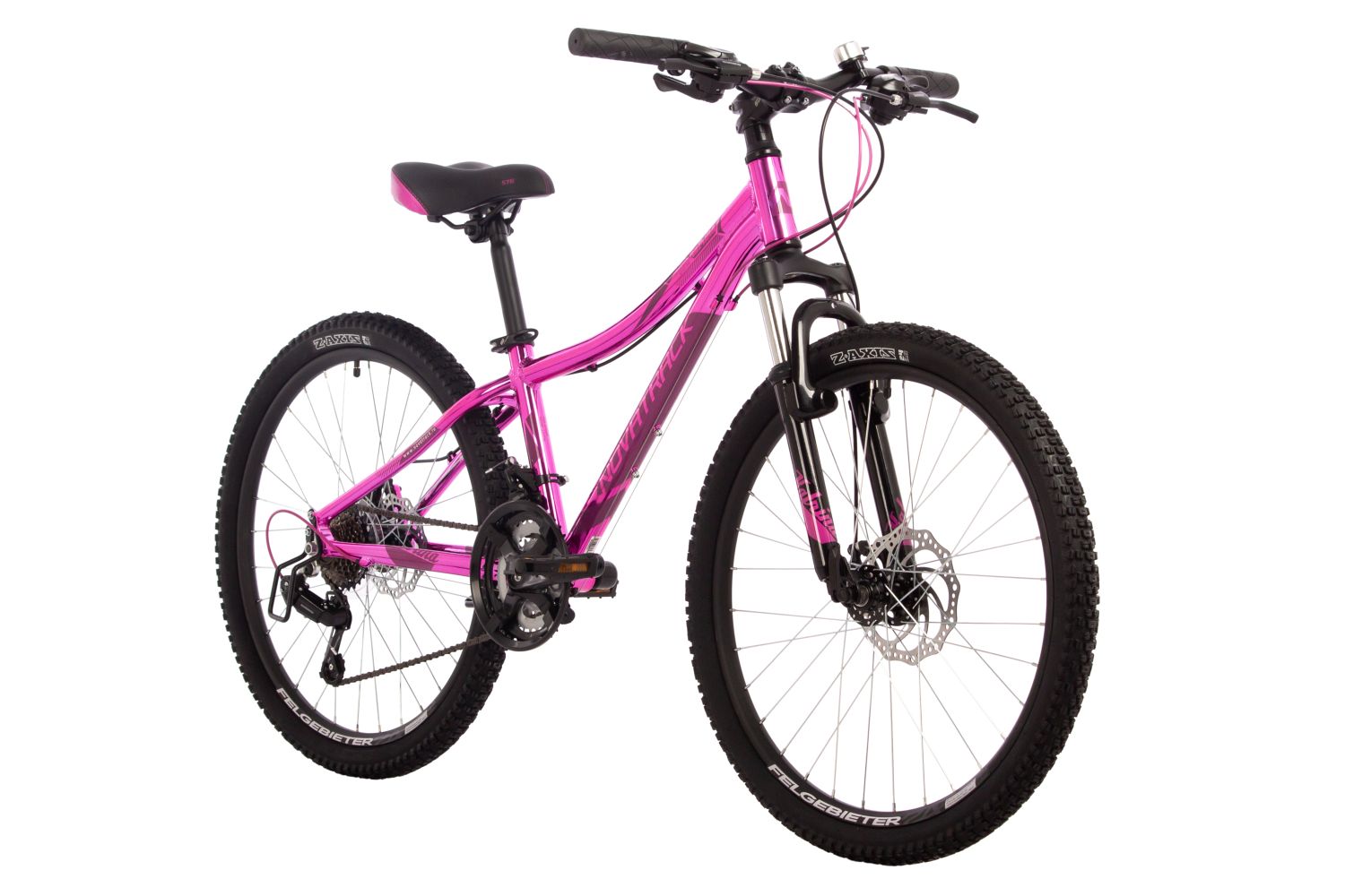 Подростковый велосипед Novatrack Katrina 21.D 24, год 2024, цвет Фиолетовый, ростовка 12