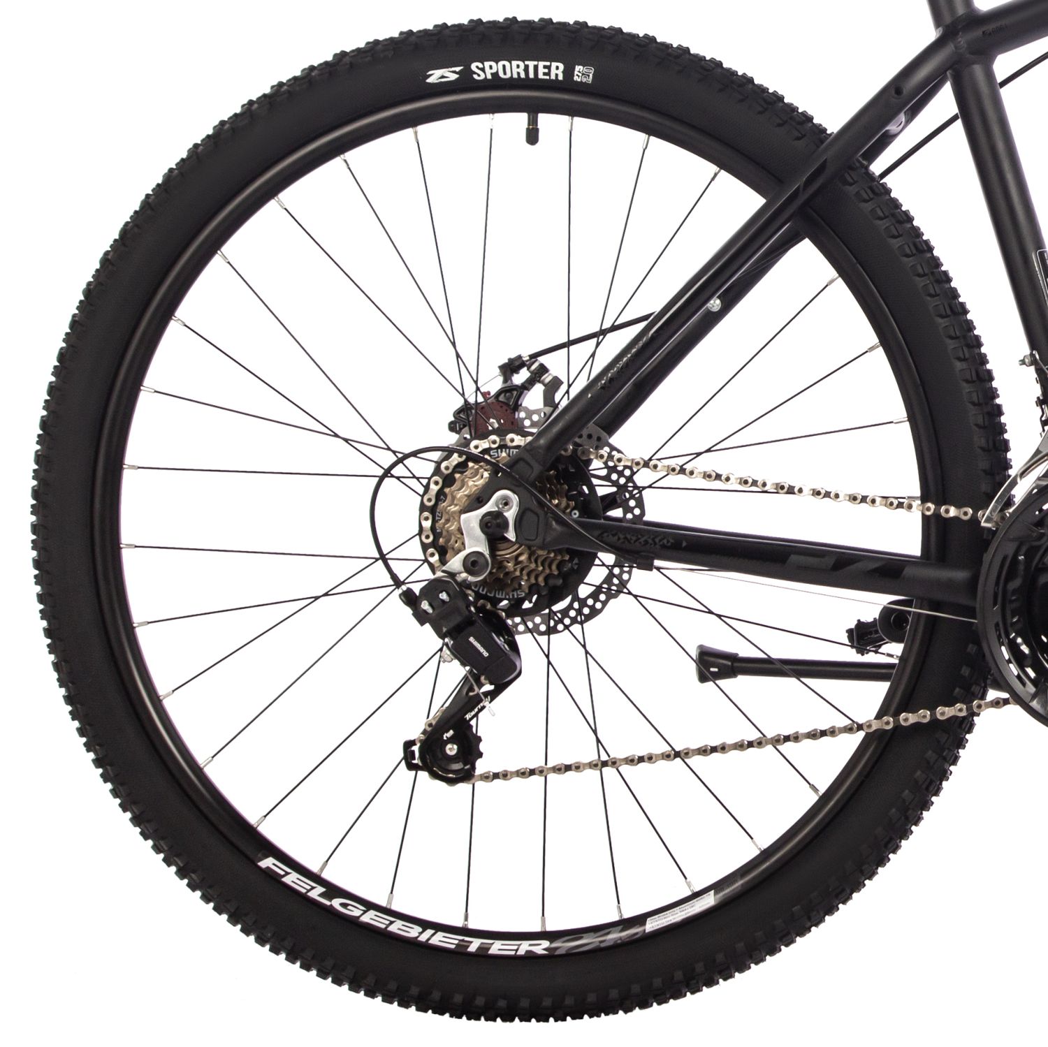 Горный велосипед Stinger Element Evo 27.5, год 2024, цвет Черный, ростовка 18