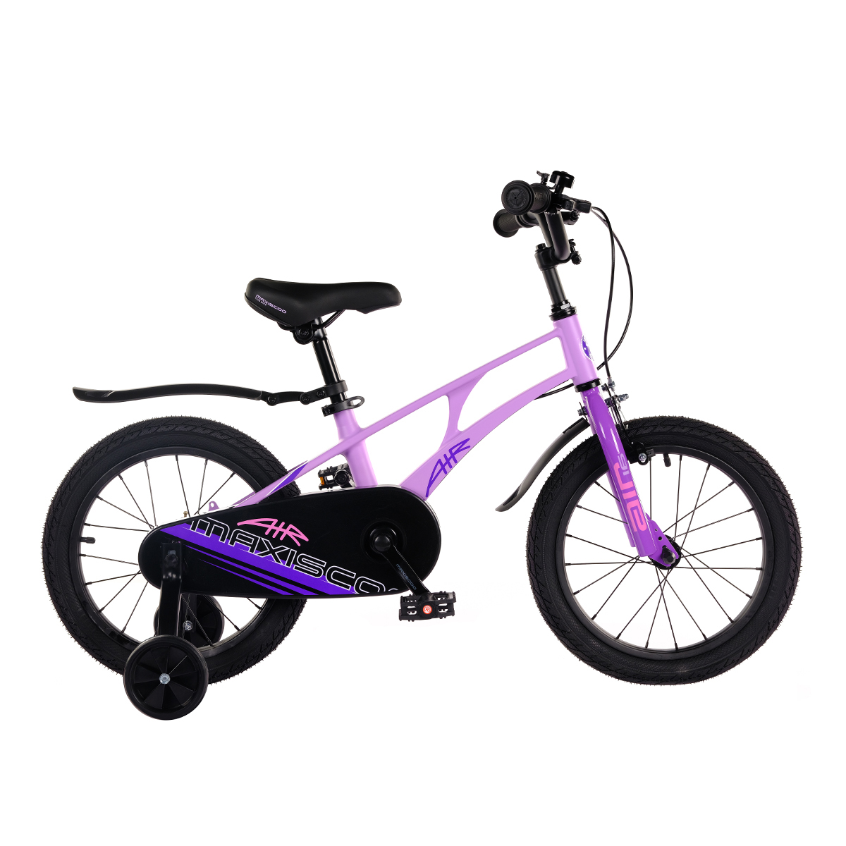 Детский велосипед Maxiscoo Air Стандарт Плюс 16, год 2024, цвет Фиолетовый