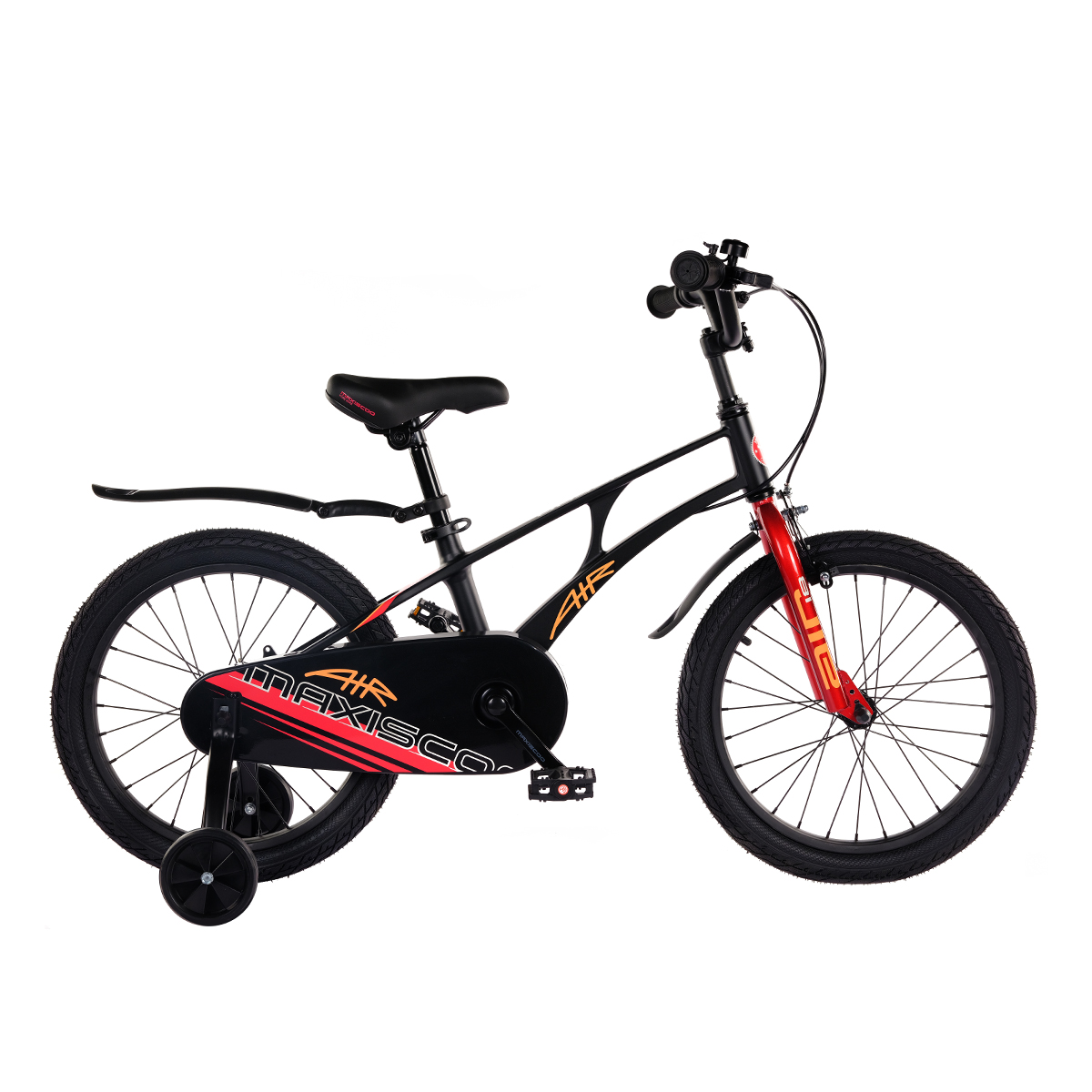 Детский велосипед Maxiscoo Air Стандарт 18, год 2024, цвет Черный