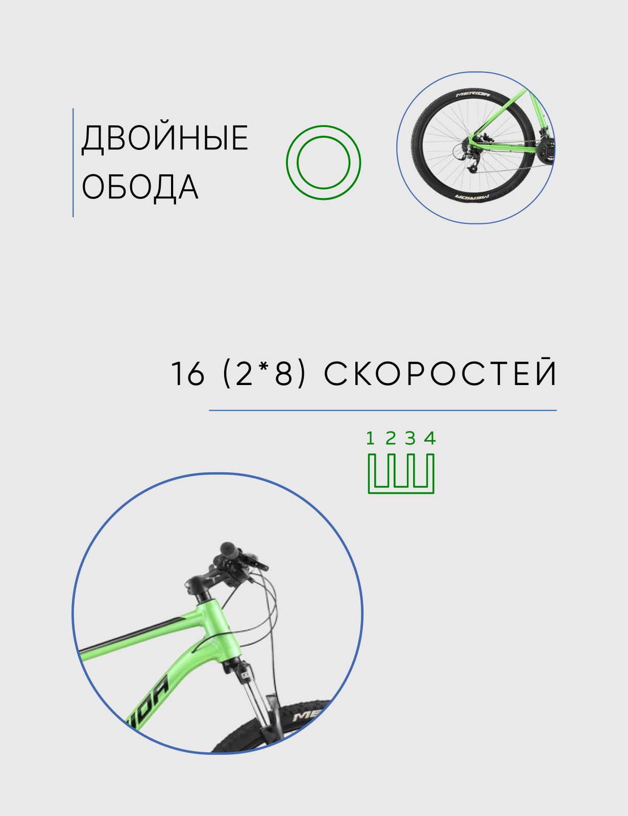 Горный велосипед Merida Big.Seven Limited 2.0, год 2022, цвет Зеленый-Черный, ростовка 17