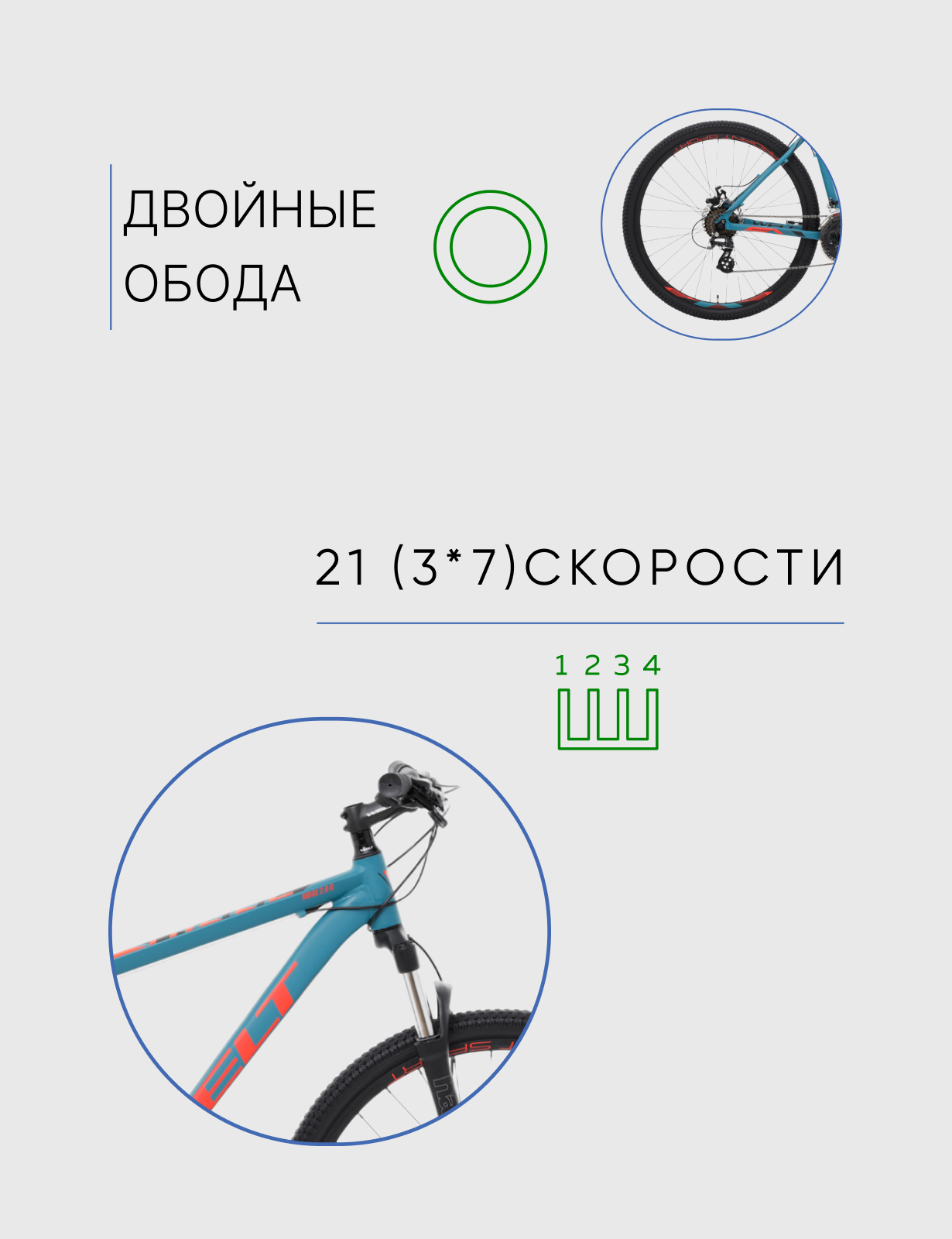 Горный велосипед Welt Ridge 2.0 D 29, год 2024, цвет Синий, ростовка 20