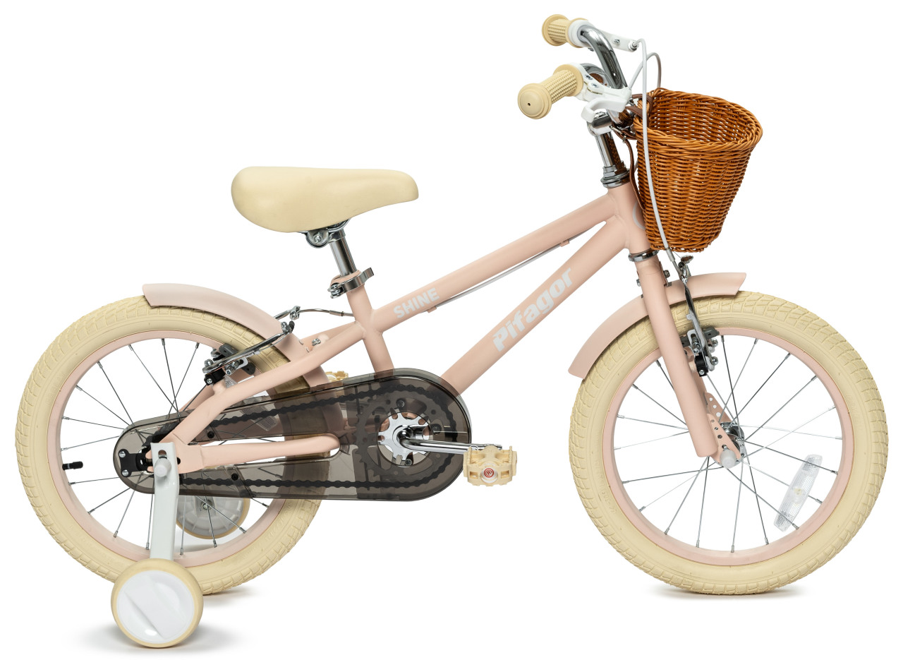 

Детский велосипед Pifagor Shine 16, год 2023, цвет Розовый, Shine 16, год 2023, цвет Розовый