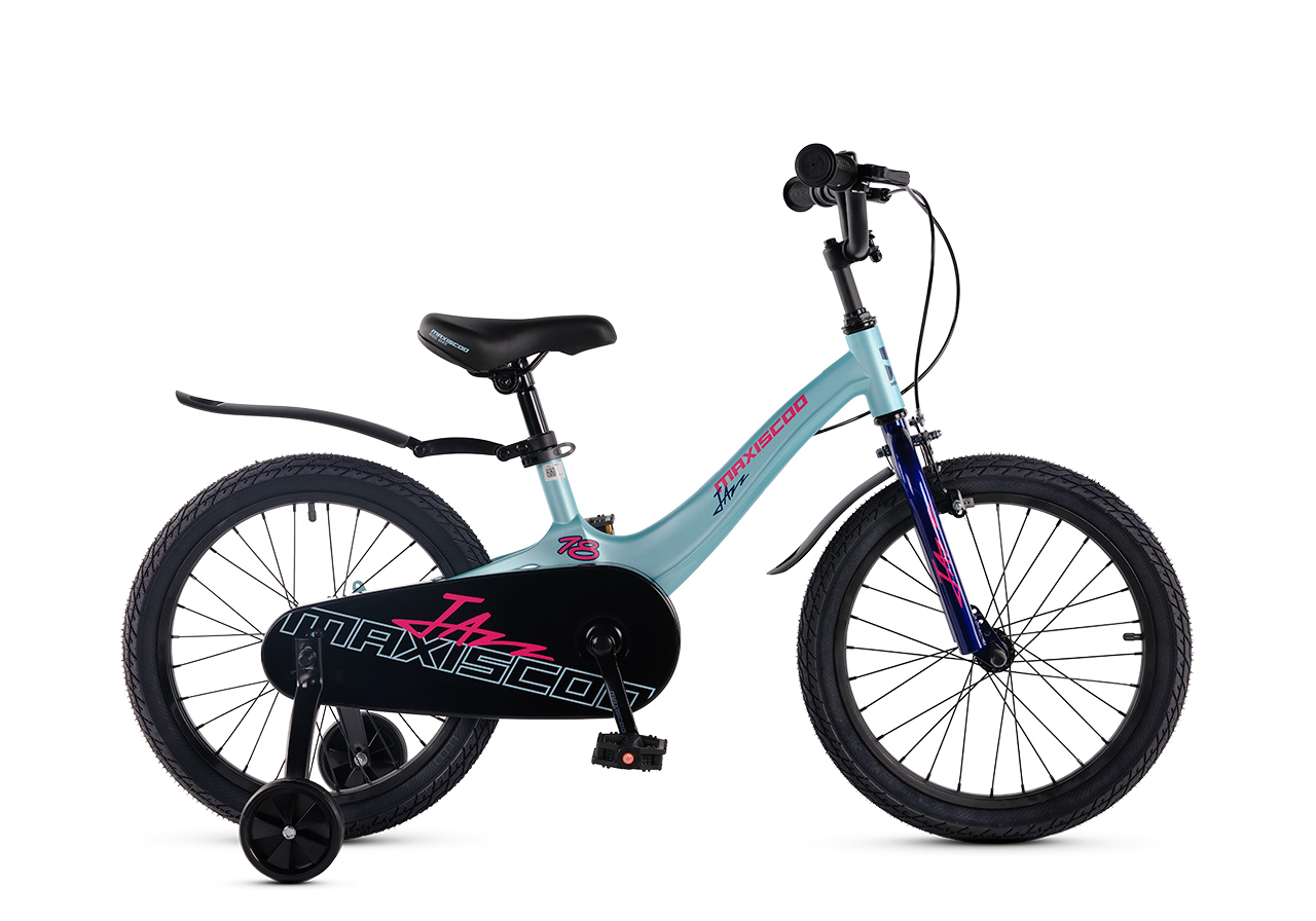 

Детский велосипед Maxiscoo Jazz Стандарт 18, год 2025, цвет Голубой, Jazz Стандарт 18, год 2025, цвет Голубой