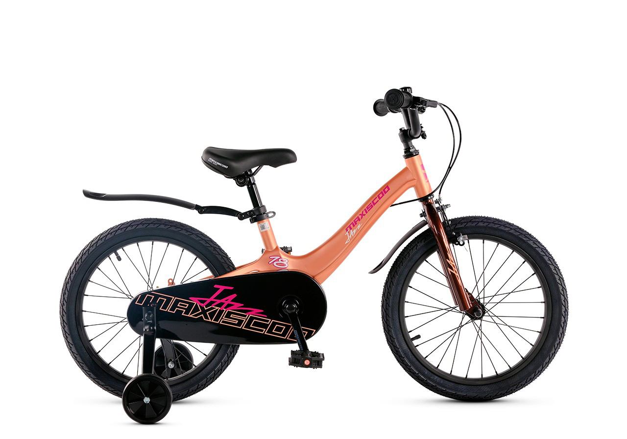 

Детский велосипед Maxiscoo Jazz Стандарт 18, год 2025, цвет Оранжевый, Jazz Стандарт 18, год 2025, цвет Оранжевый