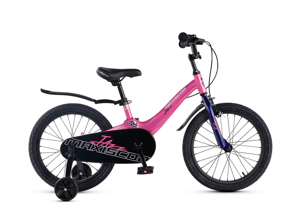 

Детский велосипед Maxiscoo Jazz Стандарт 18, год 2025, цвет Розовый, Jazz Стандарт 18, год 2025, цвет Розовый