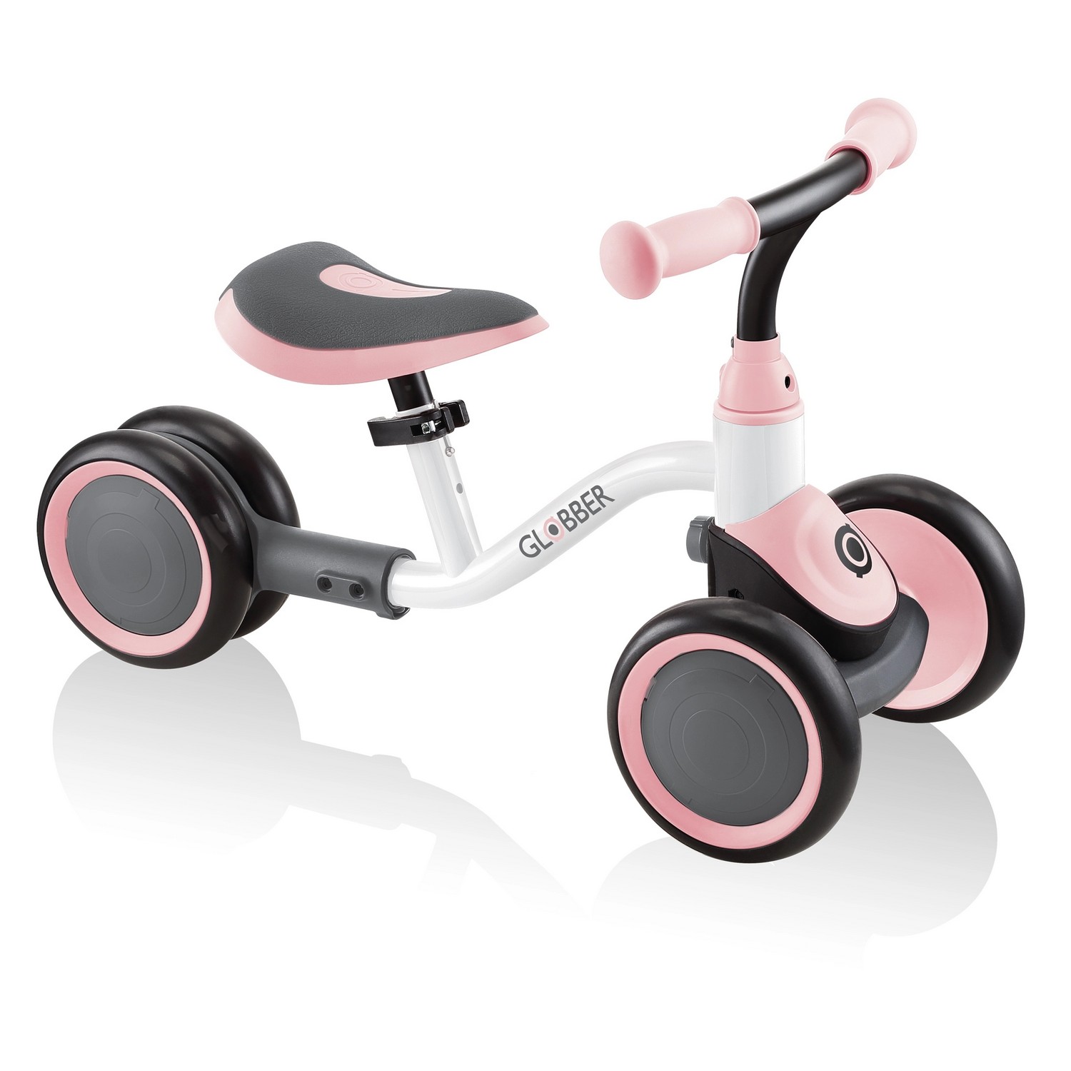 

Детский велосипед Globber Learning Bike, год 2024, цвет Белый-Розовый, Learning Bike, год 2024, цвет Белый-Розовый