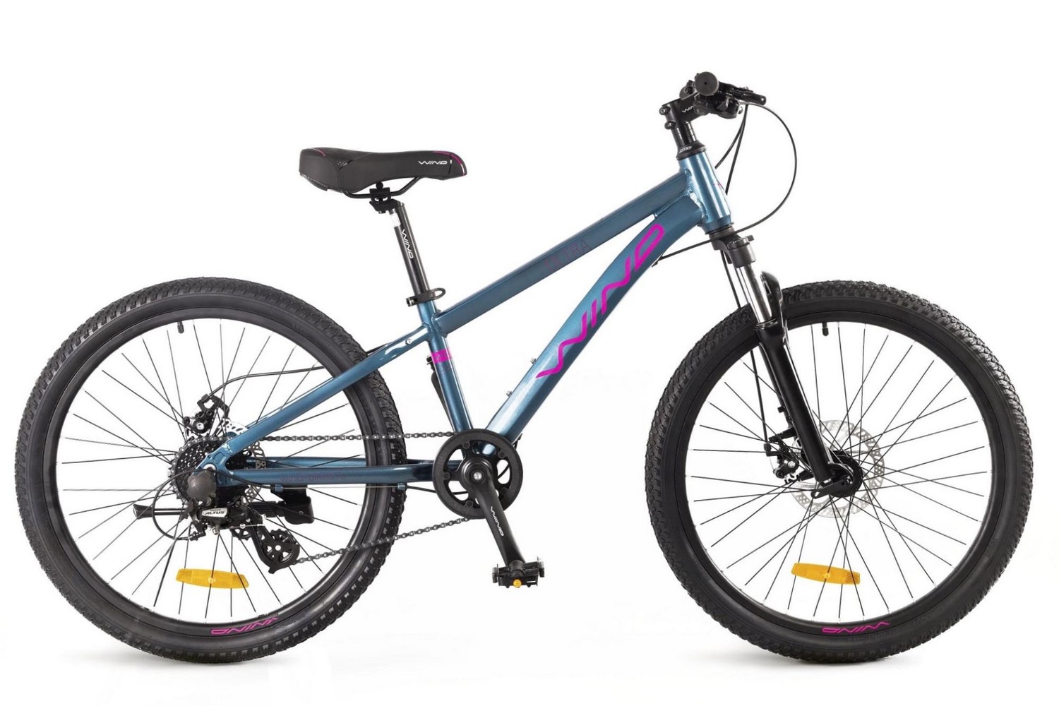 

Подростковый велосипед Wind Ultra 24, год 2025, цвет Синий, Ultra 24, год 2025, цвет Синий